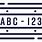License Plate Icons